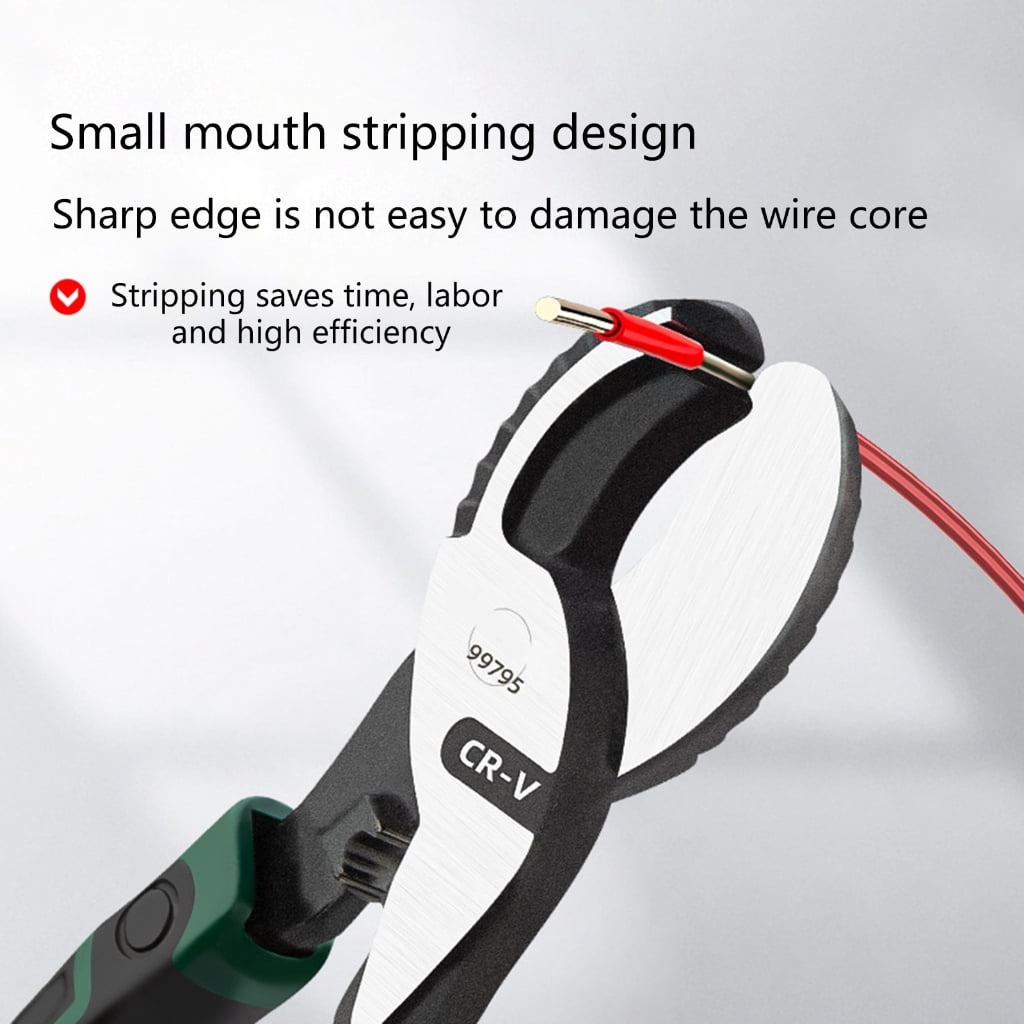 Yokua Professional Wire Stripping Pliers Manual Wire Stripper For Home Maintenance