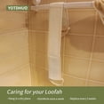 thumbnail image 7 of Natural Loofah Back Scrubber for Women(2Pack),Exfoliating Bath Luffa Sponge Made from Organic Loofa for Daily Shower, 7 of 7