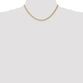 thumbnail image 5 of Solid 14k Yellow Gold 3.2mm Parisian Wheat with Lobster Lock Chain - 16", 5 of 8