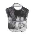 thumbnail image 2 of Zufioo Heroic Lion Encounter Print Toddler Adjustable Waterproof Bib, 11.6x15 Inch Feeding Bib Suitable for 6-24 Month Babies, 2 of 8