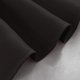 thumbnail image 3 of Xiao Hua Cenefa de cortina opaca lisa para cocina/dormitorio, con bolsillo para barra, paneles cortos festoneados (132 x 45 cm, color negro), 3 of 4
