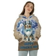 thumbnail image 4 of Australian Shepherd Proud Dad Happy Father's Day All Over Print 3D Hoodie Unisex Merch Hoodies Aussie Dog Lover Gifts - 02008, 4 of 6