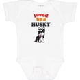 thumbnail image 3 of Inktastic Siberian Husky Dog Puppy Boys or Girls Baby Bodysuit, 3 of 5