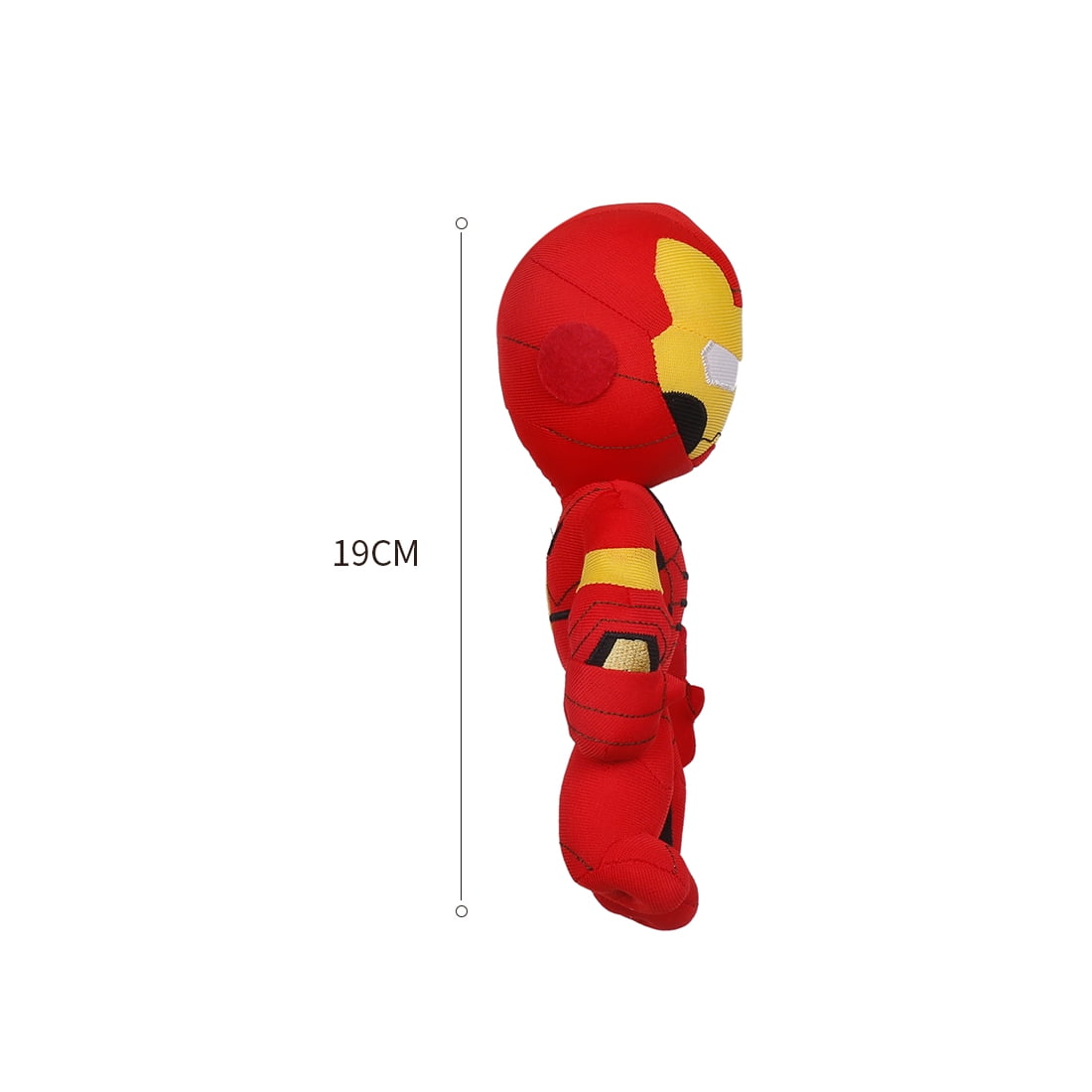 MINISO Marvel Peluche Ironman, Peluches pour Enfants, Rouge