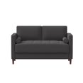 thumbnail image 2 of LifeStyle Solutions Jareth Loveseat in Heather Gray Fabric Upholstery, 2 of 7