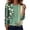 08-Multicolor, variant on Noric Women Long Sleeve T-Shirt Loose Fit Casual Crew Neck Floral Print Fashion All Season Pullover Tops S-5XL