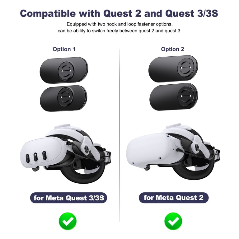 Esywen Meta Quest 3/3S/2 Head Strap With 7500mAh Battery photo 2