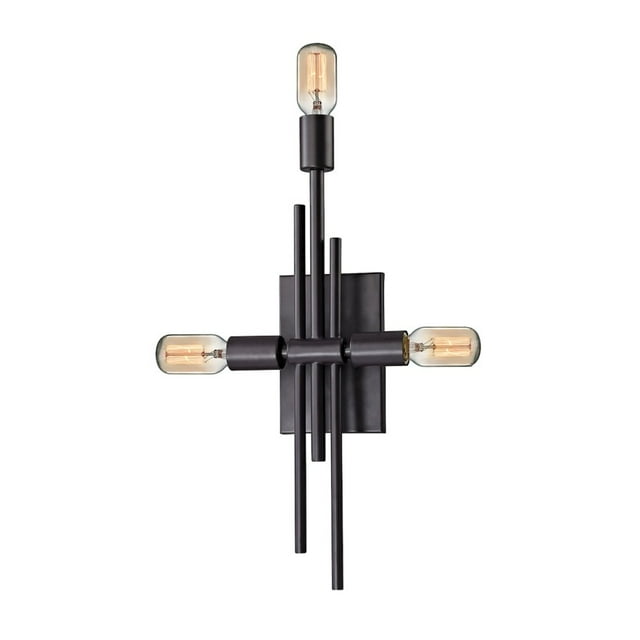 ElkGroup International 14251/3 Parallax 3 Light Sconce In Oil Rubbed Bronze