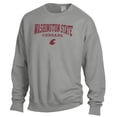 thumbnail image 2 of Men's ComfortWash  Gray Washington State Cougars Fleece Sweatshirt, 2 of 3