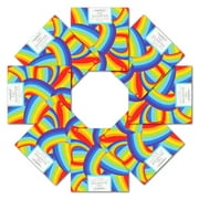 Fabric Editions Create It 18"x21" Cotton Rainbow Sky Precut Sewing & Craft Fabric, Multicolor 10 Pieces