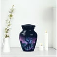 thumbnail image 6 of MUKTIVE Purple Dragon Urns for Human Ashes Adult Male, Memorial Blue Ash Holders for Human Ashes, Cremation Urns for Men, Keepsake Urn for Adult Female, Decoartive Funeral Gift, 6 of 7