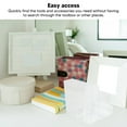 thumbnail image 4 of Cosmetic Brush Holder, Wear  Makeup Brush Storage Box Clear Compartment Design  for Dorm, 4 of 8