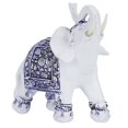 thumbnail image 1 of Household Resin Animal Figurine Simulation Cute Animal Statue Home Decoration OrnamentBlue and White Porcelain M (16221), 1 of 4