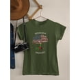 thumbnail image 3 of American Grown Zambian Roots T-Shirt Women -Smartprints Designs, Female Small, 3 of 4