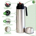 thumbnail image 4 of Yerba Mate Thermos - Tea and Coffee - Double Walled Vacuum Insulated - Stainless Steel - 8+ Hours Hot/Cold, 4 of 6