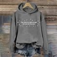 thumbnail image 2 of Wdgfv Thick Warm Hoodie for Women Women's Hoodies & Sweatshirts Funny When It Is Dark Enough Can You See The Pullover, 2 of 4