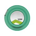 thumbnail image 1 of Strong Steel Tape Measure 20m 30m 50m Retractable with ABS Case & Leather Straps Upgrades For Construction Surveying Multicolor, 1 of 4