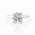 thumbnail image 4 of solitaire jewels 3CT Cushion Moissanite Solitaire Engagement Ring For Women, 14K Rose Gold, 4 of 8