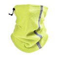 thumbnail image 1 of Riforla Winter Rocking Fleece Hundred Change Warm Scarf Windproof Warm Cap Outdoor Night Riding Facemask Cold Skiing Reflective Strip Drawstring Half Face Neck Cover Mint Green, 1 of 8