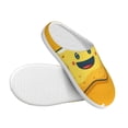 thumbnail image 3 of Lsque Happy Cartoon Star Pattern Womens Comfort Cotton on Scuff With Memory Foam and Anti-skid Sole Slipper-46/47, 3 of 7