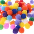 thumbnail image 3 of Bottone 1000Pcs 1inch Pompon for Kids Art Projects and Handmade Holiday Party House Decorations Crafting Project Materials, 3 of 7