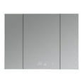 thumbnail image 2 of Lexora  36 x 48 in. Savera LED Medicine Cabinet with Defogger, Black, 2 of 6