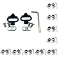 thumbnail image 2 of Yuarrent 2 pack/lote ligero duradero bicicleta y ciclismo y bicicleta 2 unids/set tacos ciclismo interior bicicleta juego de tacos negro SH56 Negro tipo SH56 10Conjunto, 2 of 6