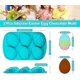 thumbnail image 3 of Chocolate Molds Frog Candy Mold 2 Pack Silicone Molds For Jello, Fat Bombs, 3 of 5