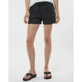 thumbnail image 4 of Independent Trading Co. Womens Lightweight California Wave Wash Sweatshorts, 4 of 5