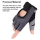 thumbnail image 4 of Damen Herren Fitnesshandschuhe, rutschfeste Sporthandschuhe, atmungsaktive Fahrrad-Halbfinger-Fahrradhandschuhe, Gewichtheberhandschuhe, Workout-Gewichtheberhandschuhe, 4 of 5