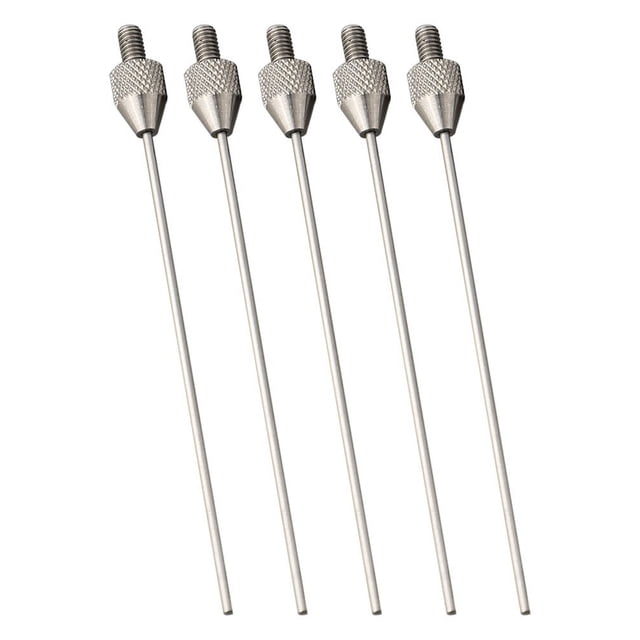 5Pcs Needle Contact Points for Dial Indicator Depth Measure 1X50mm Long Tip M2.5
