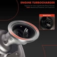 thumbnail image 4 of A-Premium CT16 Complete Turbocharger Turbo Kit Compatible with Lexus Models - NX200t 2015-2017, NX300 2018-2021, GS200t 2016-2017, GS300 2018-2019, RC200t 2016-2017, RC300 2018-2020, 2.0L, 4 of 5