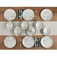 thumbnail image 4 of Studio Nova Porcelain Circles 18-Piece Dinnerware Set, 4 of 10