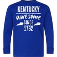 thumbnail image 3 of Inktastic Kentucky is Awesome Since 1792 Long Sleeve Youth T-Shirt, 3 of 5