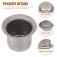 thumbnail image 3 of unbranded 10Ud Soportes De Velas De Hierro Plata Sencillos Y Duraderos Para Manualidades, 3 of 8