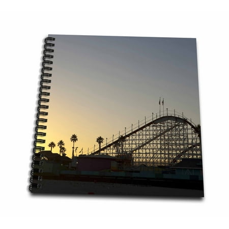 Santa Cruz Rob Face - 3dRose California, Santa Cruz, Santa Cruz Carnival - US05 RCA0088 - Rob Casey - Mini Notepad, 4 by 4-inch