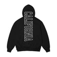 thumbnail image 5 of Shadoumai Girl Oversized Hoodie Letter Print Long Sleeve Hooded Sweatshirt Casual Warmth Pullover Hooded Sweatshirt Children Fall Clothes for Girls, 5 of 6