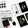 thumbnail image 4 of Graduation Cards Pack – Grad Cards Bulk with Envelopes, Black Gold for College High School(6 Cards with envelopes), 4 of 13