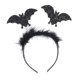 thumbnail image 1 of Banda para el pelo del diablo de Halloween, decoración de fiesta de Halloween, telaraña, bruja, baile, diadema, accesorios para fotos, fantasma, Festival, cabeza de murciélago, aro, 1 of 4