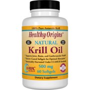 Healthy Origins Krill Oil Softgels, 500 Mg, 60 Ct