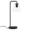 thumbnail image 2 of Modway Element Glass Table Lamp in Black, 2 of 9