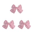 thumbnail image 3 of Bandeau Grand pour Cheveux, Pince à Ressort, Nœud Réglable, Multicolore, Sans Accroc, Porte-Queue, Épingles à Cheveux, Chouchous pour Filles, Rose Clair, 3Ensemble, 3 of 6
