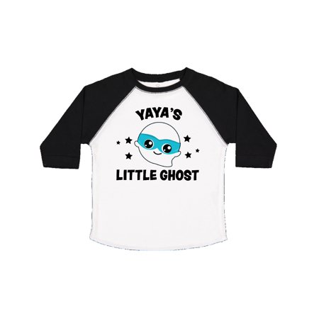

Inktastic Cute Yaya s Little Ghost with Stars Gift Toddler Boy or Toddler Girl T-Shirt