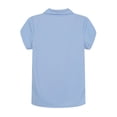 thumbnail image 5 of Ahabrexf Short Sleeve Top for Children Striped Button-Up Casual T-Shirt Medium to Large, 5 of 7