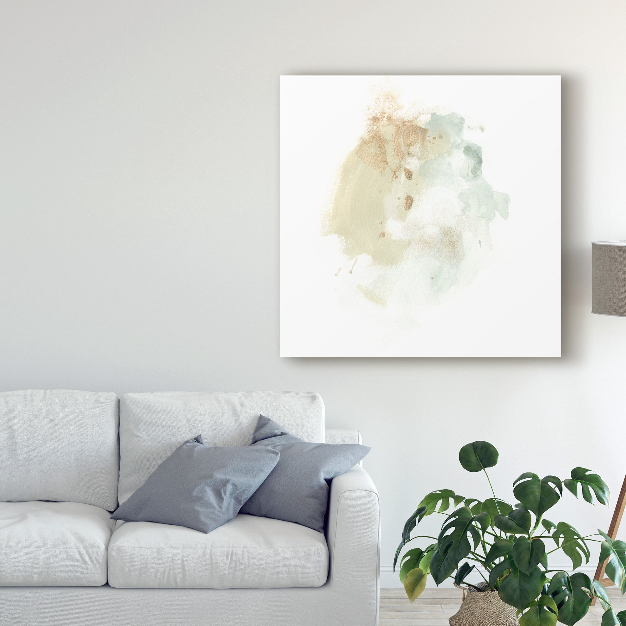Trademark Fine Art 'Liquid Echo IV' Canvas Art by June Erica Vess