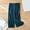 Green, variant on Crunowin Girls Summer Pants, Lightweight Pleated Chiffon Wide Leg Kids Comfort Pants Pink 14