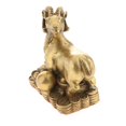 thumbnail image 3 of Pure Brass Chinese Twelve Animal Figurine Symbol Chinese Ornament Luck Charm Goat, 3 of 9