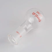StonyLab 50ml Round Bottom Single Neck Lab Flask, Clear Heat‑resistant Borosilicate Glass with 24/40 Joint