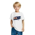 thumbnail image 6 of Ugoldhm Boys Independence Day Outfits Red White Blue Tees 3-10Y Cotton Summer Casual Shirts, 6 of 6