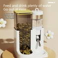 thumbnail image 6 of Automatic Small Animal Water Bottle & Food Dispenser - Leak-Proof Cage Mounted Hydration System for Hamsters, Bunnies, Guinea Pigs (4.13x4.33x5.91 Inches), 6 of 7